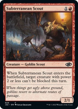 Subterranean Scout [Jumpstart 2022] | Card Citadel