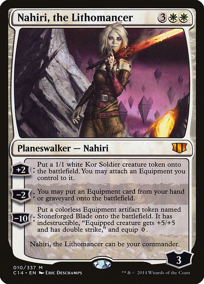 Nahiri, the Lithomancer [Commander 2014] | Card Citadel