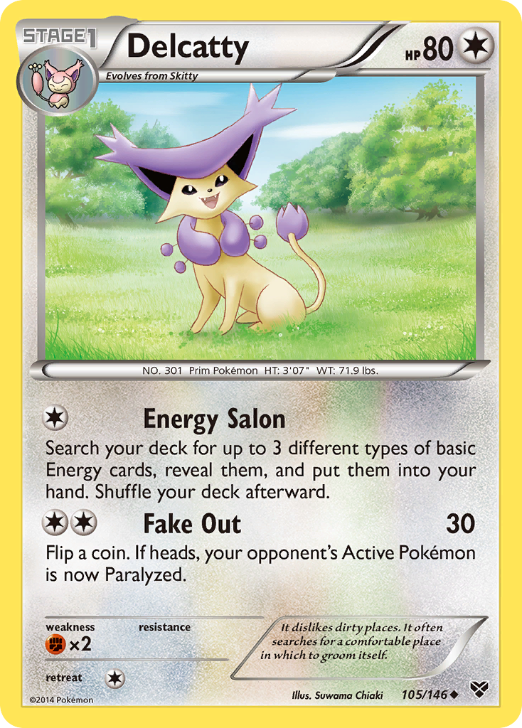 Delcatty (105/146) [XY: Base Set] | Card Citadel