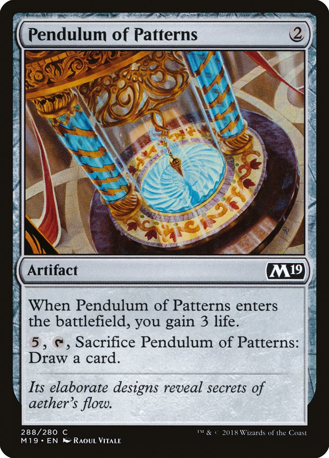 Pendulum of Patterns [Core Set 2019] | Card Citadel