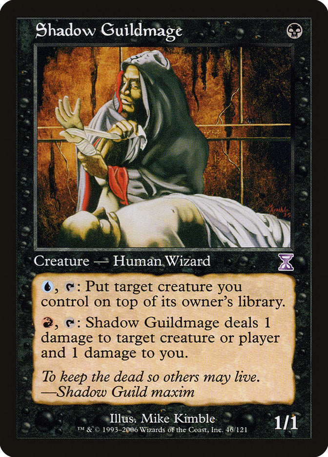 Shadow Guildmage [Time Spiral Timeshifted] | Card Citadel