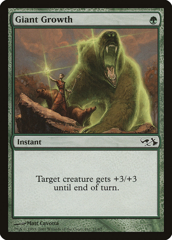 Giant Growth [Duel Decks: Elves vs. Goblins] | Card Citadel