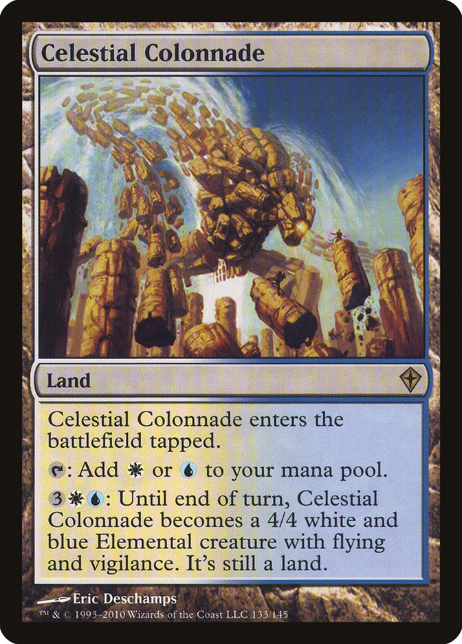 Celestial Colonnade [Worldwake] | Card Citadel
