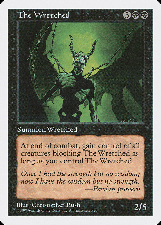 The Wretched [Fifth Edition] | Card Citadel