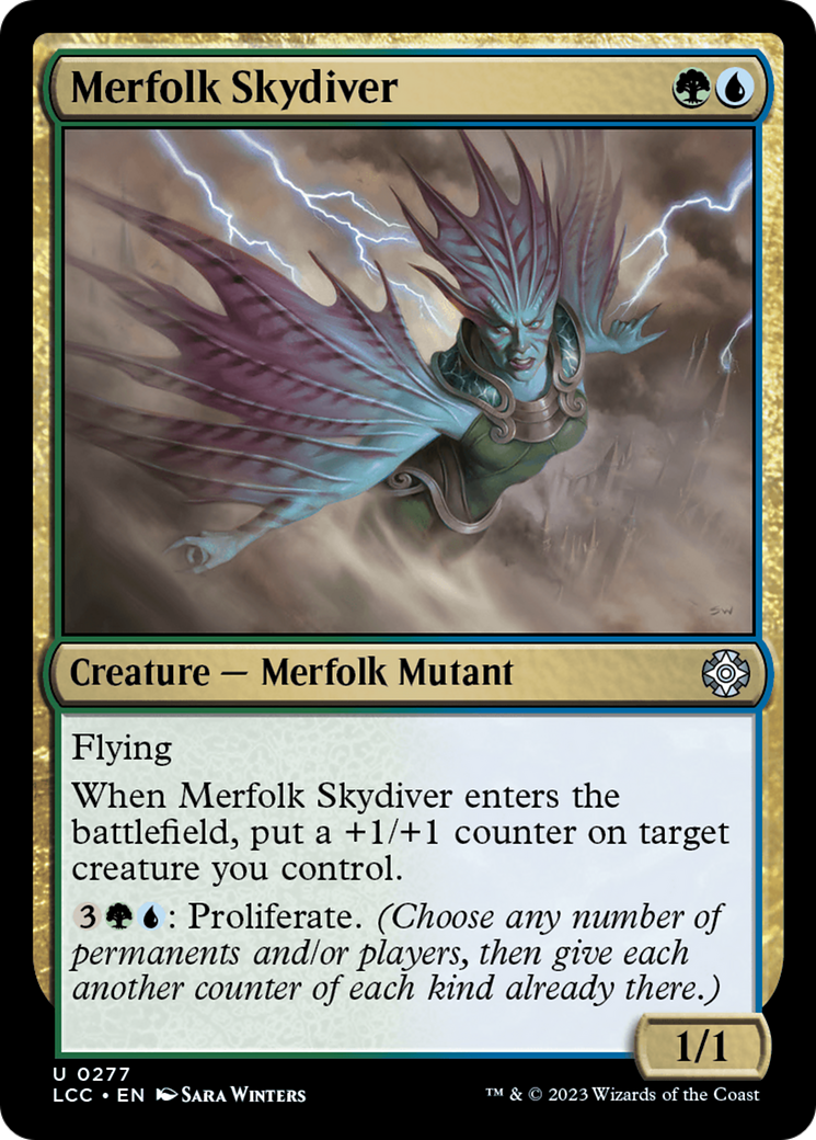 Merfolk Skydiver [The Lost Caverns of Ixalan Commander] | Card Citadel