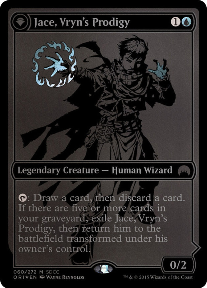 Jace, Vryn's Prodigy // Jace, Telepath Unbound [San Diego Comic-Con 2015] | Card Citadel