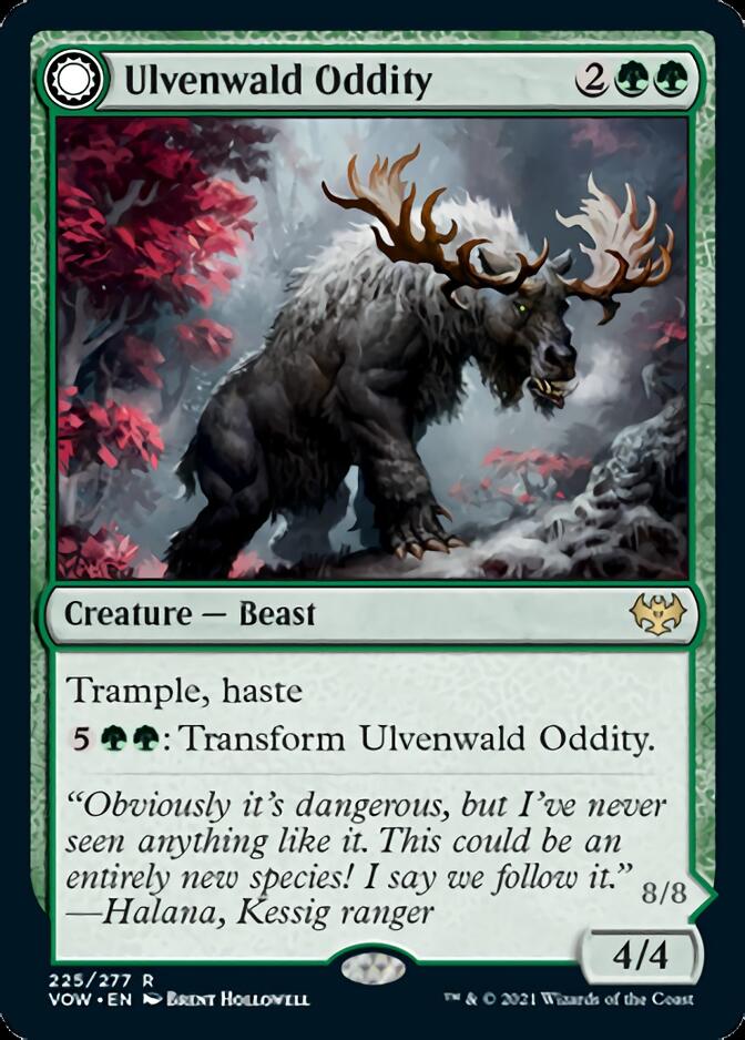 Ulvenwald Oddity // Ulvenwald Behemoth [Innistrad: Crimson Vow] | Card Citadel