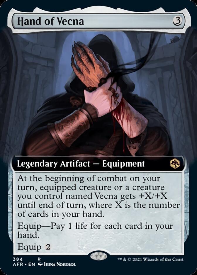 Hand of Vecna (Extended) [Dungeons & Dragons: Adventures in the Forgotten Realms] | Card Citadel