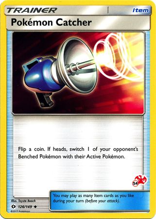 Pokemon Catcher (126/149) (Charizard Stamp #54) [Battle Academy 2020] | Card Citadel