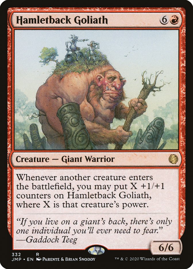 Hamletback Goliath [Jumpstart] | Card Citadel