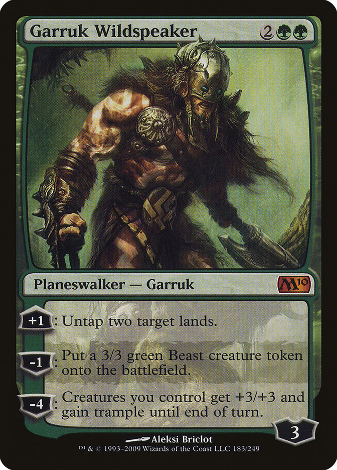 Garruk Wildspeaker [Magic 2010] | Card Citadel