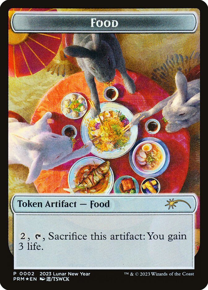 Food Token [Year of the Rabbit 2023] | Card Citadel
