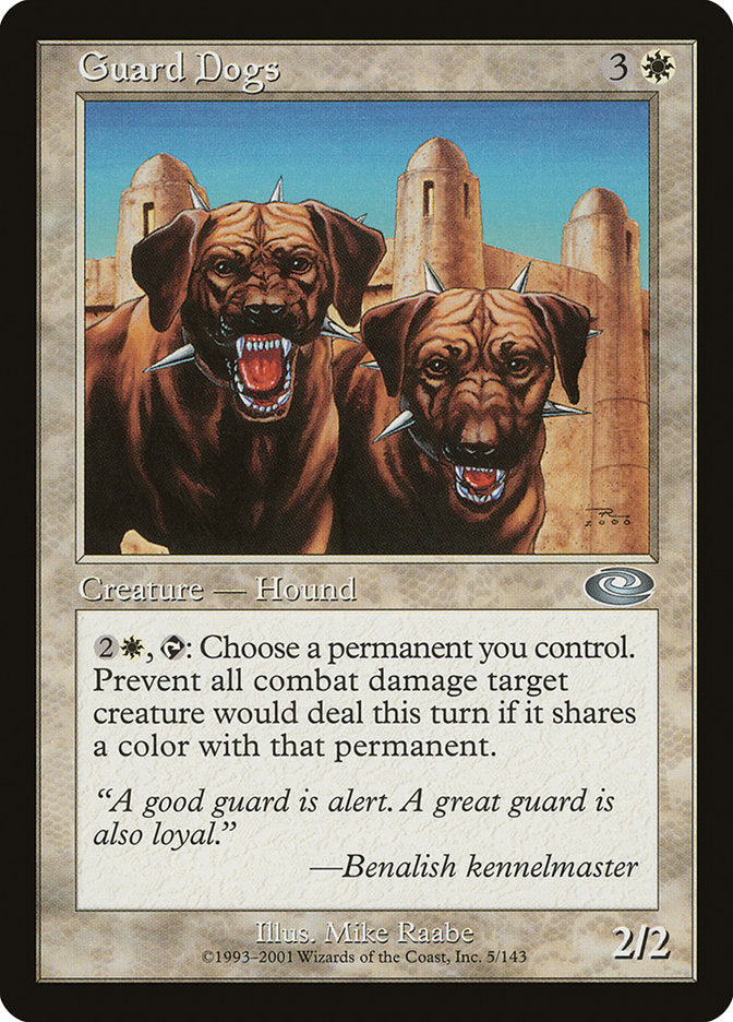 Guard Dogs [Planeshift] | Card Citadel