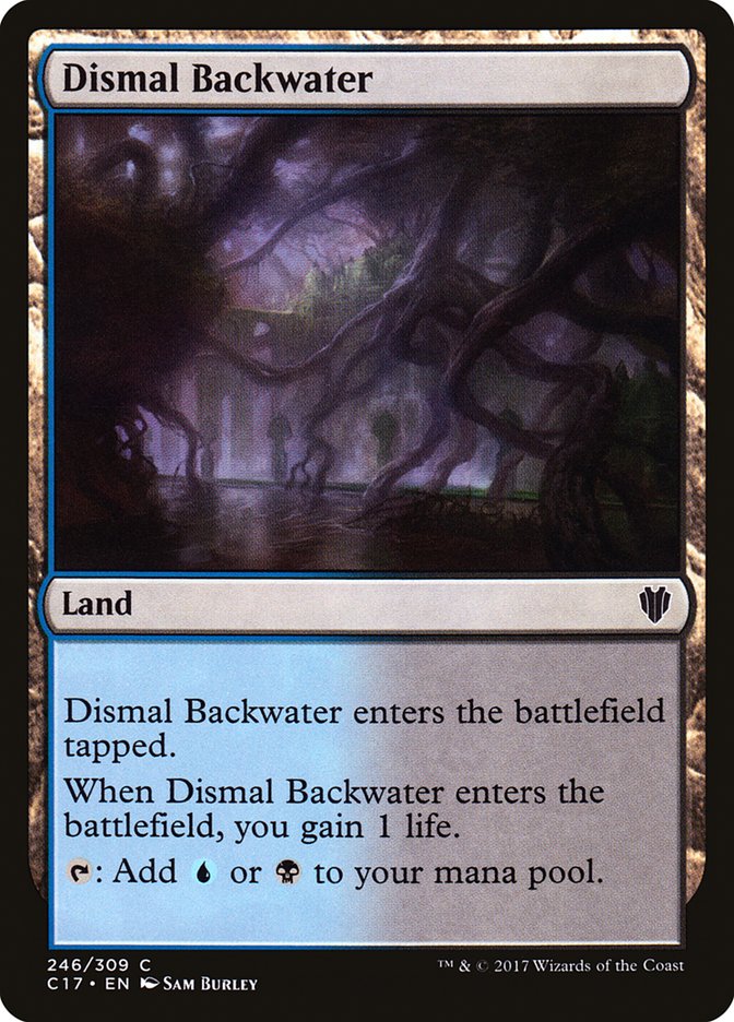 Dismal Backwater [Commander 2017] | Card Citadel