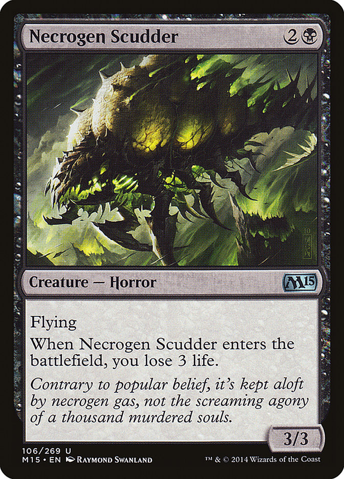 Necrogen Scudder [Magic 2015] | Card Citadel