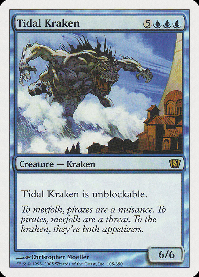 Tidal Kraken [Ninth Edition] | Card Citadel