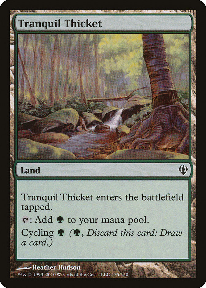 Tranquil Thicket [Archenemy] | Card Citadel