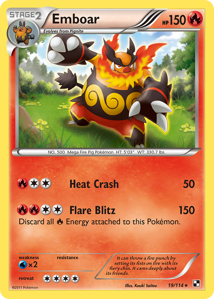 Emboar (19/114) [Black & White: Base Set] | Card Citadel