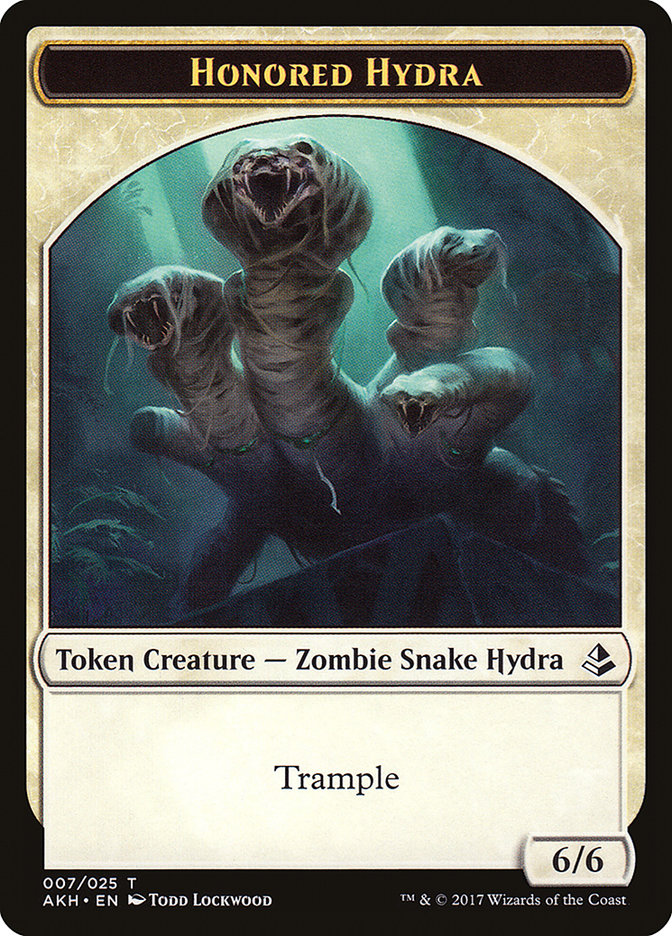 Honored Hydra Token [Amonkhet Tokens] | Card Citadel