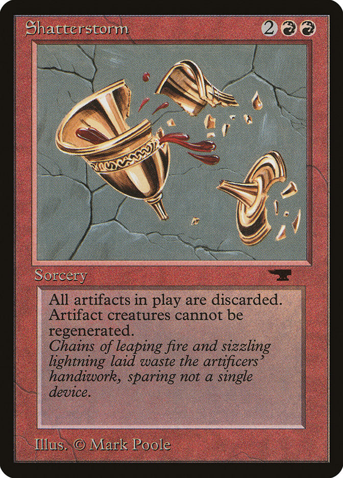 Shatterstorm [Antiquities] | Card Citadel