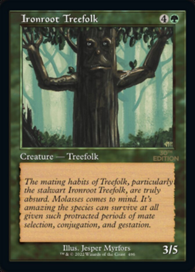 Ironroot Treefolk (Retro) [30th Anniversary Edition] | Card Citadel