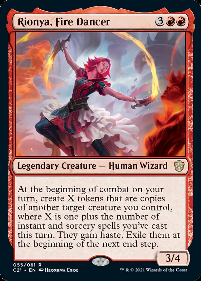 Rionya, Fire Dancer [Commander 2021] | Card Citadel