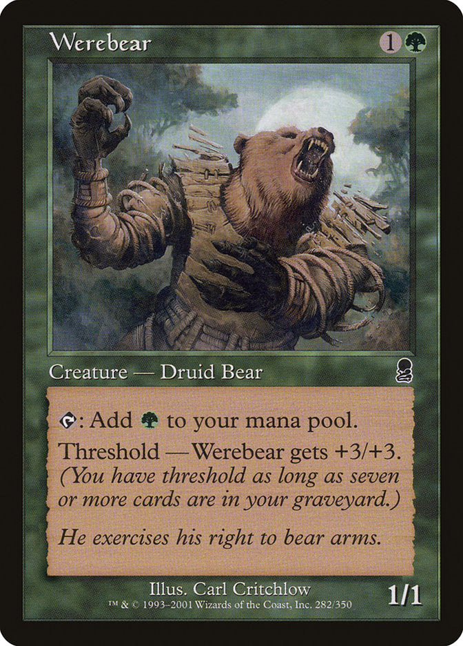 Werebear [Odyssey] | Card Citadel