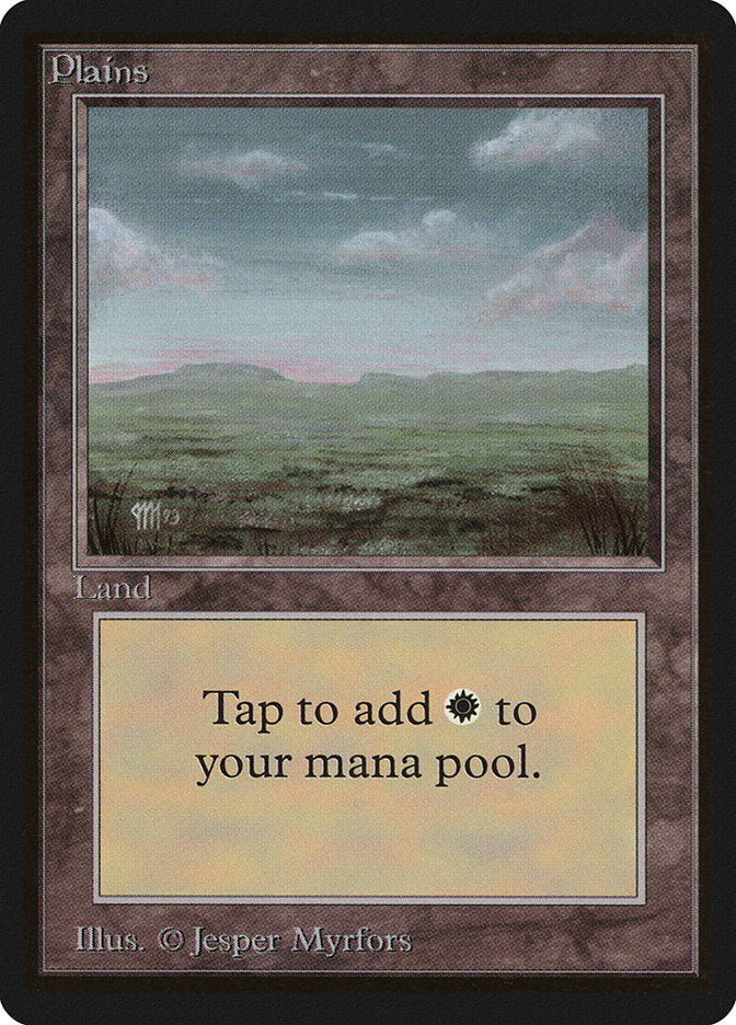 Plains [Limited Edition Beta] | Card Citadel