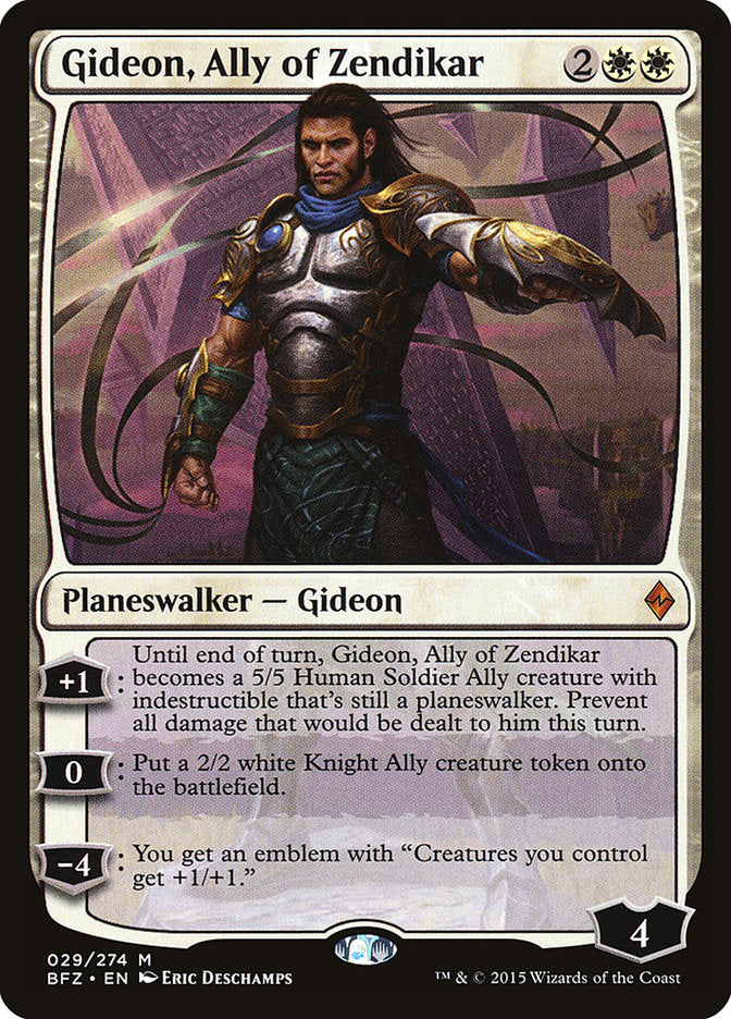 Gideon, Ally of Zendikar [Battle for Zendikar] | Card Citadel