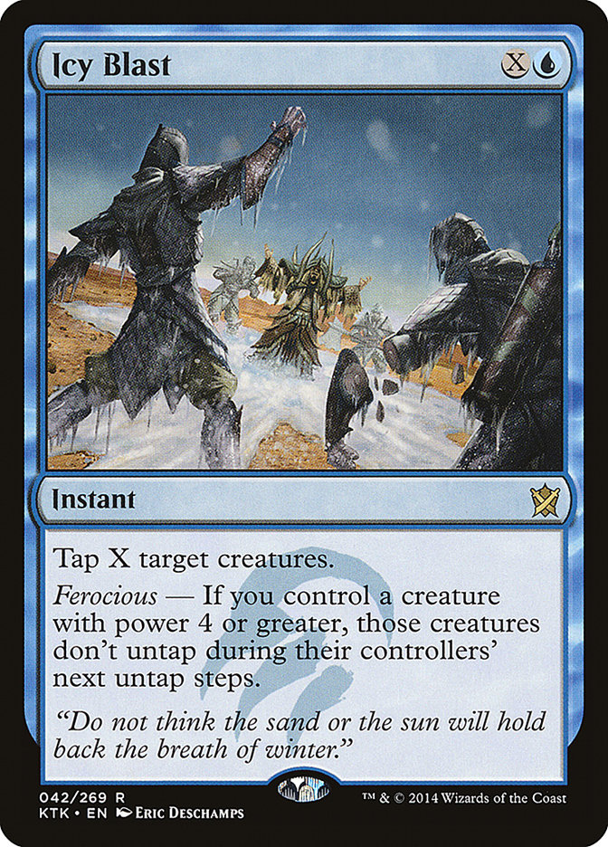 Icy Blast [Khans of Tarkir] | Card Citadel