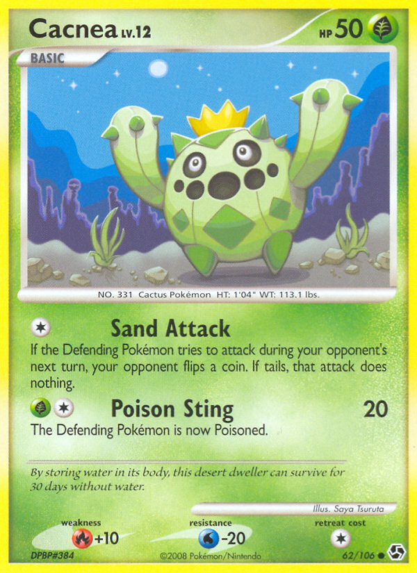 Cacnea (62/106) [Diamond & Pearl: Great Encounters] | Card Citadel