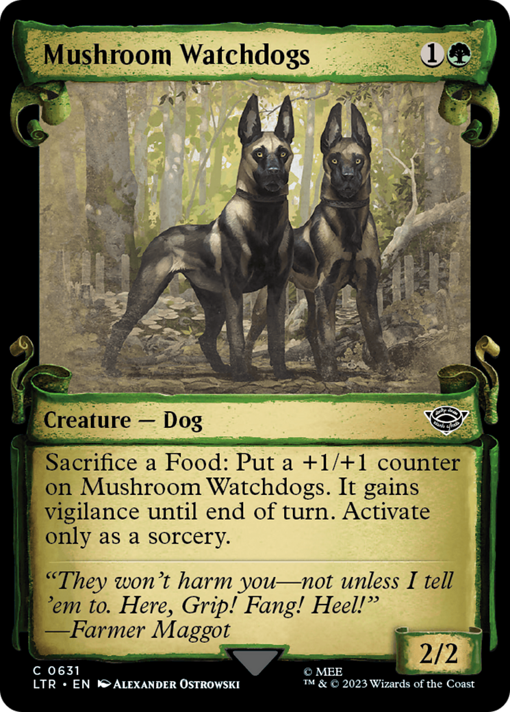 Mushroom Watchdogs [The Lord of the Rings: Tales of Middle-Earth Showcase Scrolls] | Card Citadel