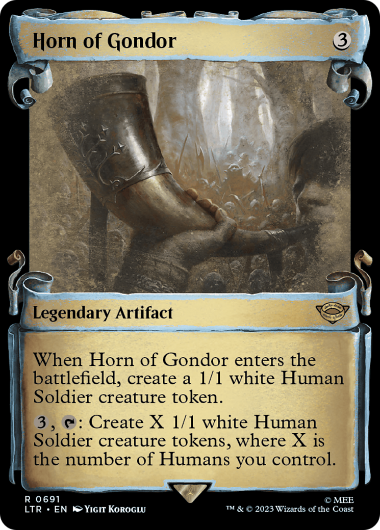 Horn of Gondor [The Lord of the Rings: Tales of Middle-Earth Showcase Scrolls] | Card Citadel