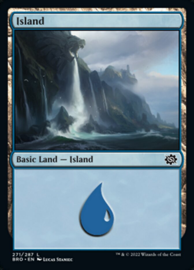 Island (271) [The Brothers' War] | Card Citadel