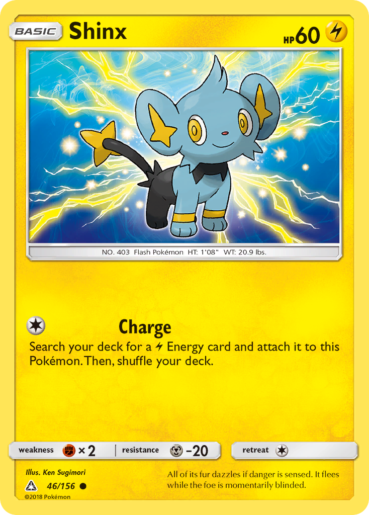 Shinx (46/156) [Sun & Moon: Ultra Prism] | Card Citadel