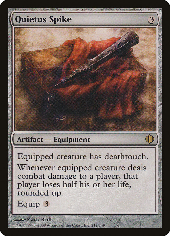 Quietus Spike [Shards of Alara] | Card Citadel