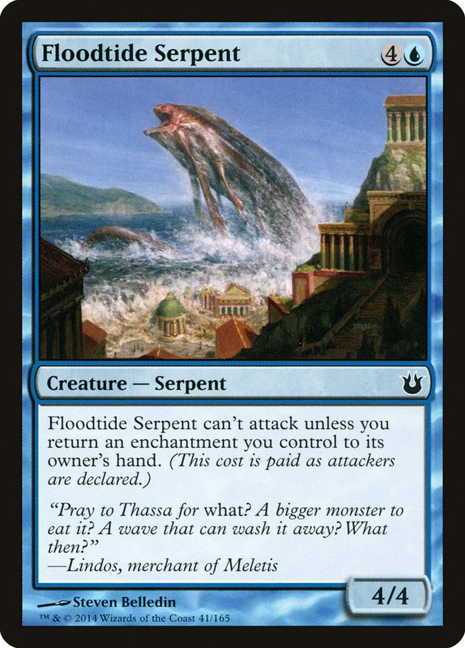 Floodtide Serpent [Born of the Gods] | Card Citadel