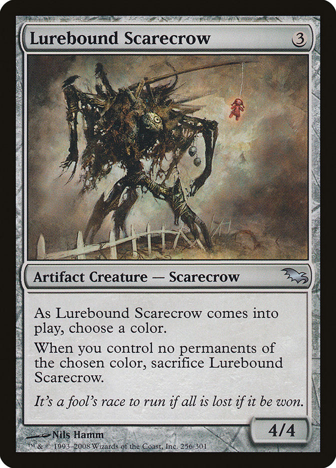 Lurebound Scarecrow [Shadowmoor] | Card Citadel