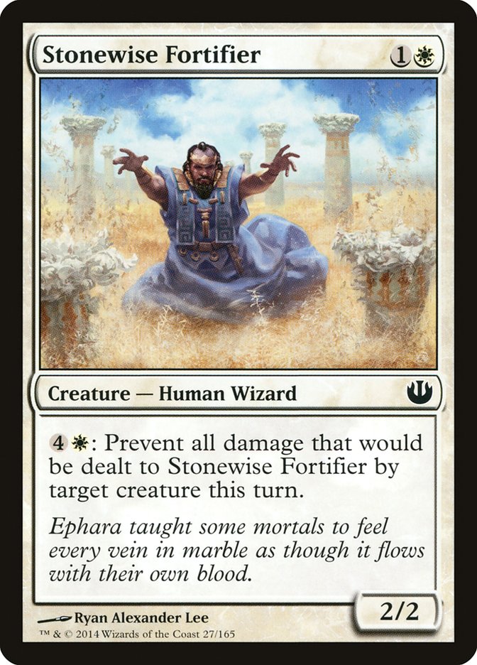 Stonewise Fortifier [Journey into Nyx] | Card Citadel