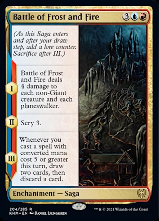 Battle of Frost and Fire [Kaldheim] | Card Citadel