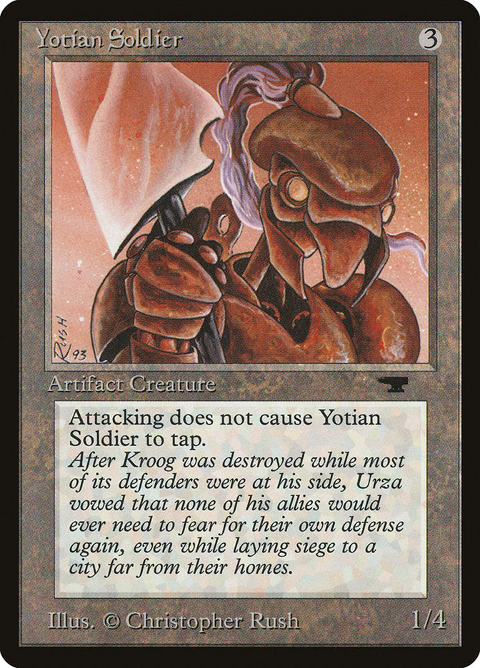 Yotian Soldier [Antiquities] | Card Citadel