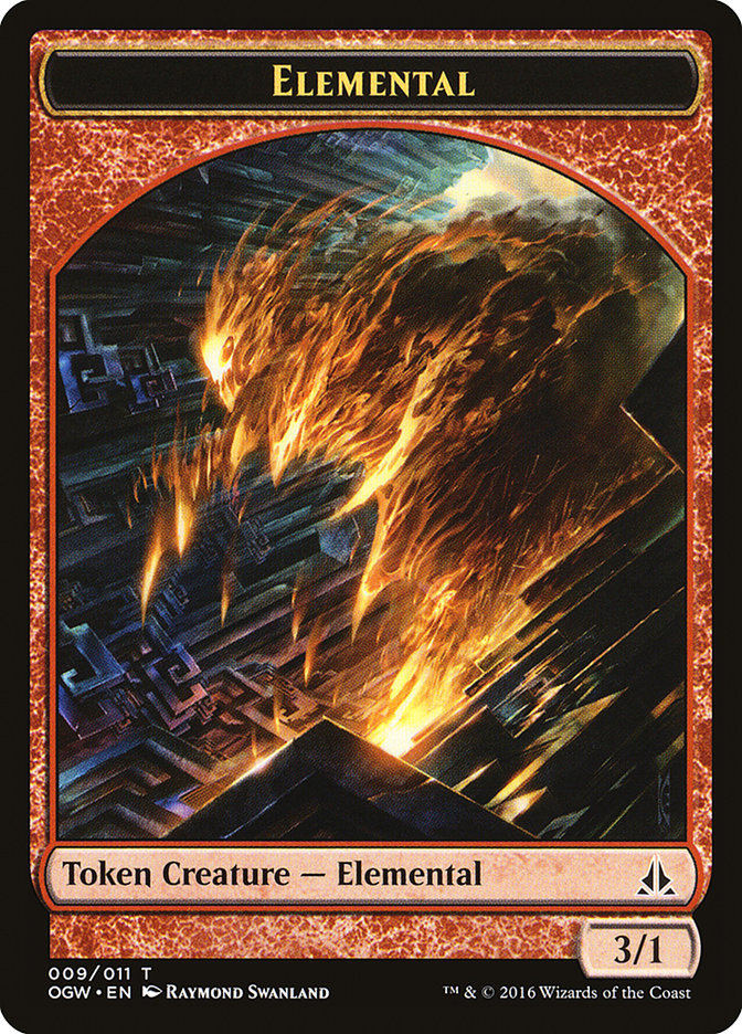 Elemental (009/011) [Oath of the Gatewatch Tokens] | Card Citadel