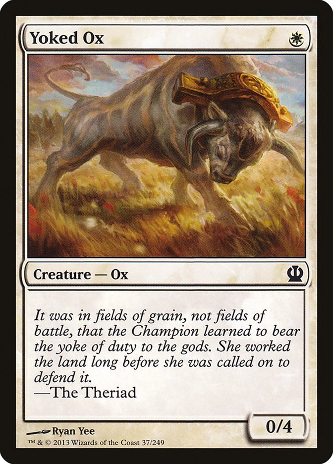 Yoked Ox [Theros] | Card Citadel