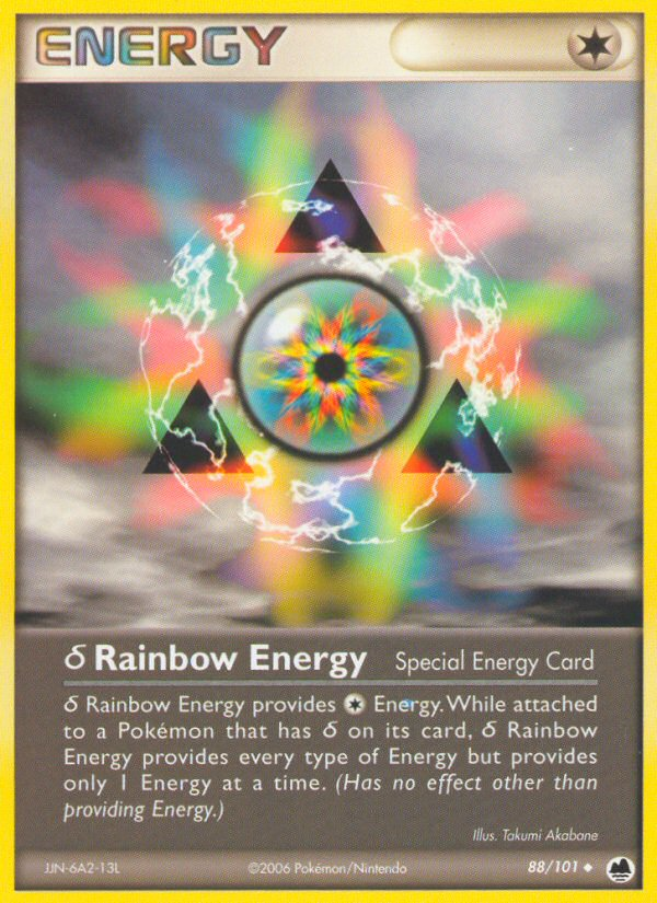 Rainbow Energy (88/101) (Delta Species) [EX: Dragon Frontiers] | Card Citadel