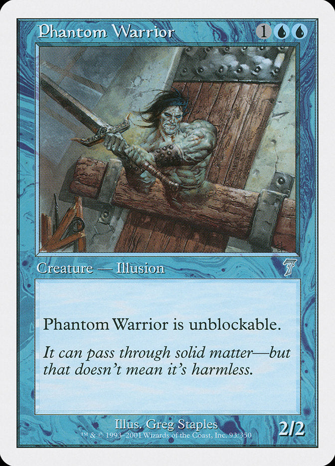 Phantom Warrior [Seventh Edition] | Card Citadel