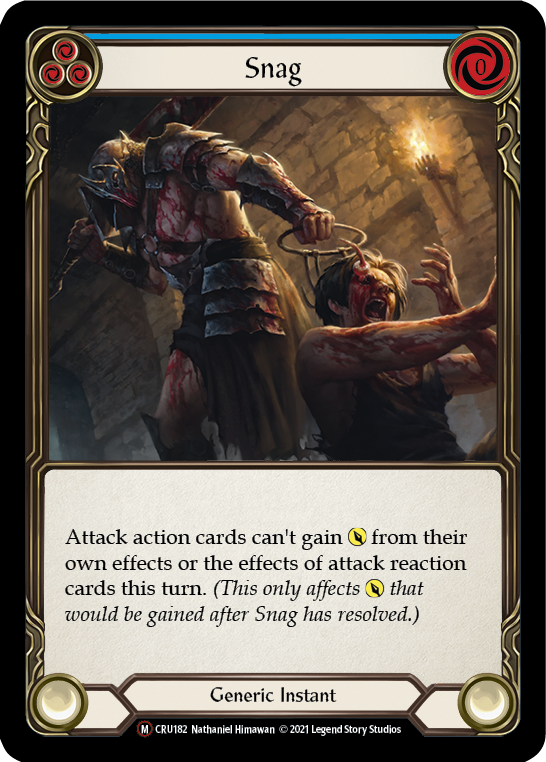 Snag [CRU182] Unlimited Normal | Card Citadel