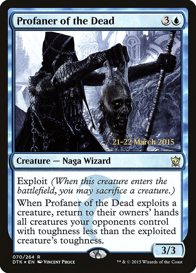 Profaner of the Dead [Dragons of Tarkir Promos] | Card Citadel