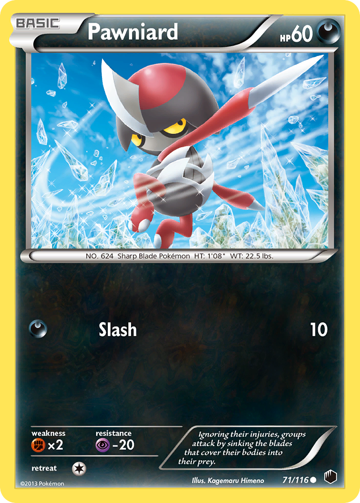 Pawniard (71/116) [Black & White: Plasma Freeze] | Card Citadel