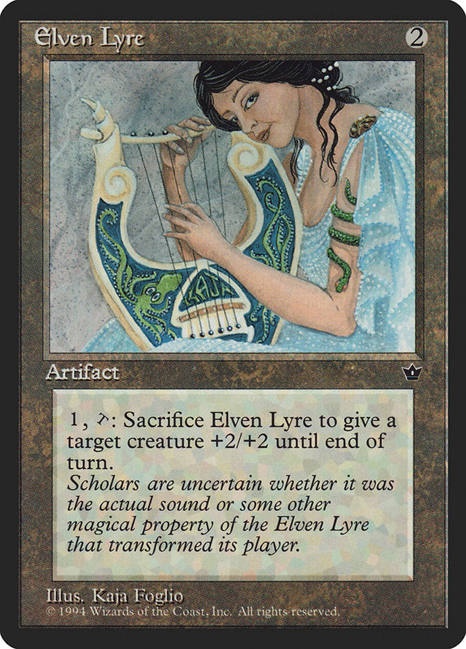 Elven Lyre [Fallen Empires] | Card Citadel