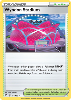 Wyndon Stadium (161/185) [Sword & Shield: Vivid Voltage] | Card Citadel